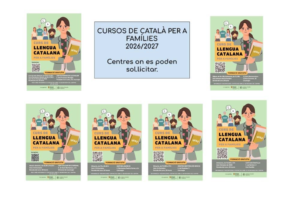 Cursos catala families 1